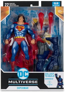 IN STOCK! McFarlane DC Multiverse Superman Justice League Task Force 7 inch Scale Action Figure ( Darkseid BAF)