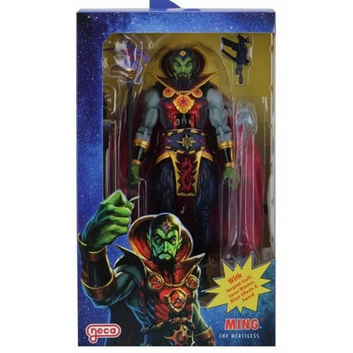 IN STOCK! NECA Defenders of the Earth Series 1 Ming the Merciless 7 inch Action Figure