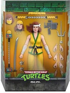 IN STOCK! Super 7 TMNT Ultimates Wave 10 NInja April O'Neil 7-Inch Action Figure