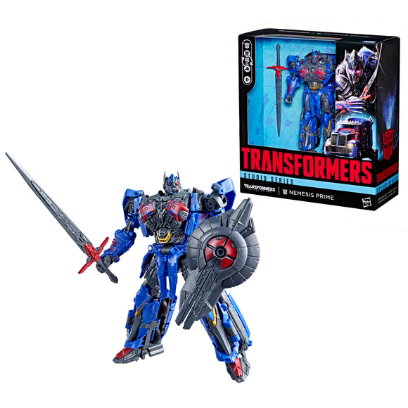 ( Pre Order ) Transformers Studio Series The Last Knight Leader Class Nemesis Prime Action Figure
