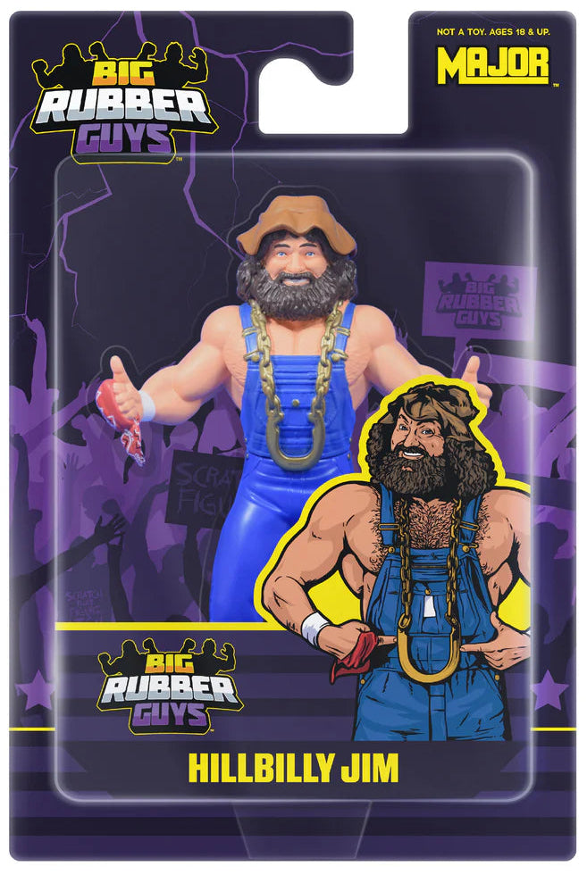 ( Pre Order ) ( Pre Order ) Major Bendies Big Rubber Guys Hill Billy J ...