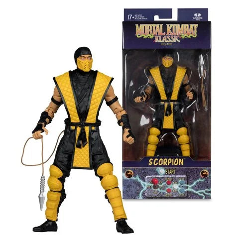 McFarlane Mortal Kombat Klassics Scorpion 7 inch Action Figure