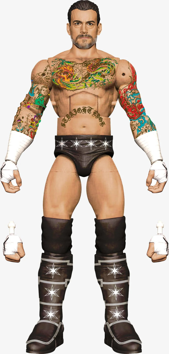 ( Pre Order ) WWE Elite Collection Series 124 CM Punk Action Figure