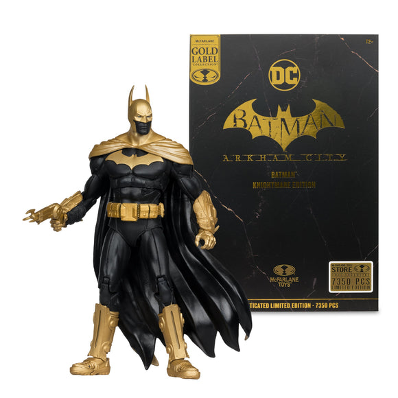 IN STOCK! McFarlane DC Multiverse Batman Arkham City Nightmare ( Gold Label ) 7 inch Action Figure
