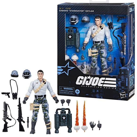 IN STOCK! G.I. Joe Classified Series Edward Starduster Skylar 6-Inch Action Figure