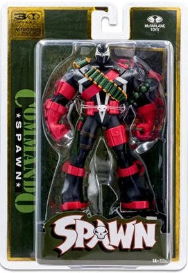 IN STOCK! Spawn Wave 7 McFarlane Toys 30th Anniversary Commando Spawn Digitally Remastered 7-Inch Scale Posed Figure