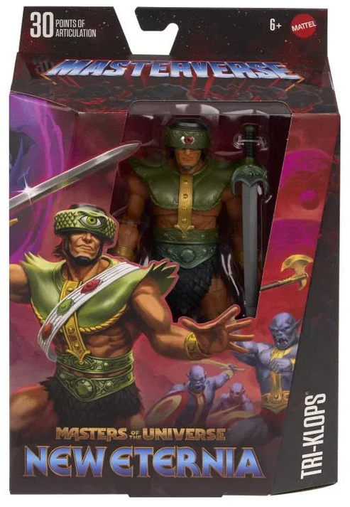 IN STOCK! Masters of The Universe Masterverse New Eternia Tri-Klops Action Figure