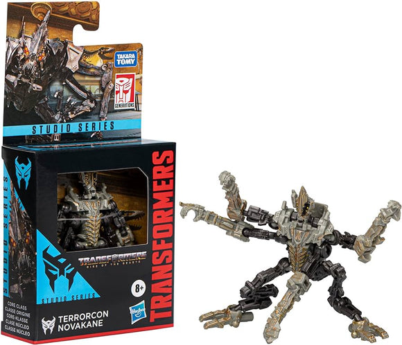 IN STOCK! Transformers Studio Series Core Class Transformers: Rise of the Beasts Terrorcon Novakane Action Figure