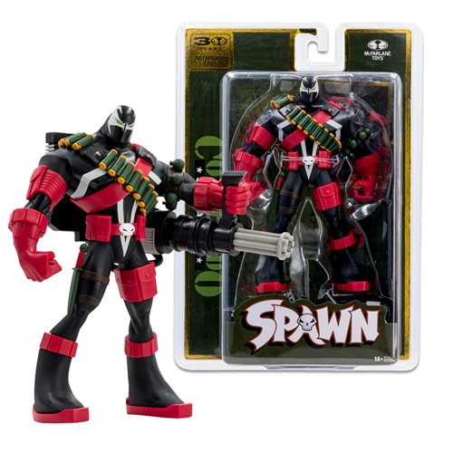IN STOCK! Spawn Wave 7 McFarlane Toys 30th Anniversary Commando Spawn Digitally Remastered 7-Inch Scale Posed Figure