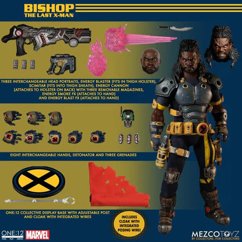 IN STOCK! MEZCO ONE 12 COLLECTIVE BISHOP ( OPENED AND DISPLAYED )