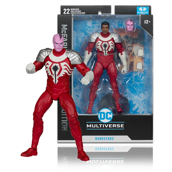 IN STOCK! McFarlane DC Multiverse Collector Edition #41 Darkstars (Darkstars Rising)( Platinum Edition ) 7 inch Action Figure