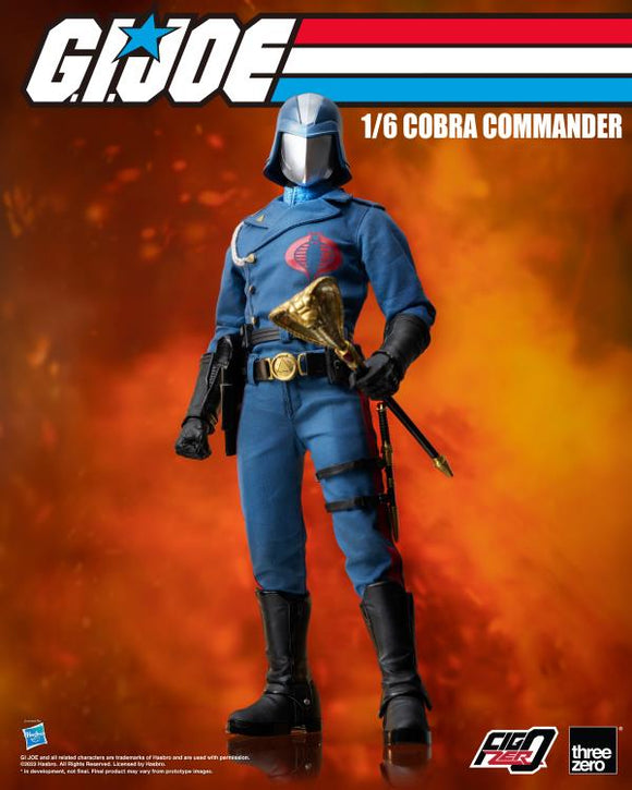 ( Pre Order ) Threezero G.I. Cobra Coomander FigZero 1:6 Scale Action Figure