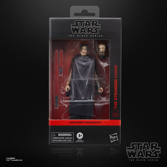 ( Pre Order ) Star Wars The Black Series The Stranger (Qimir) Star Wars: The Acolyte 6 Inch Action Figure