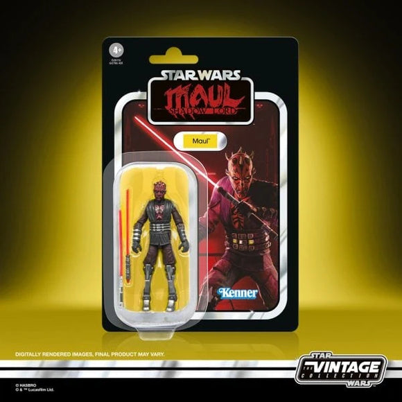 ( Pre Order ) Star Wars The Vintage Collection Maul, Maul - Shadow Lord 3.75 Inch Action Figure