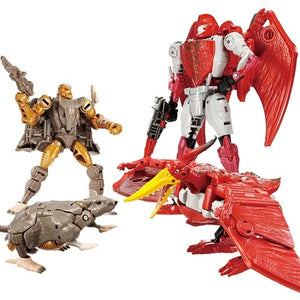 IN STOCK! Transformers Beast Wars BWVS-05 Rattrap vs. Terrorsaur Set ( Premium Finish )