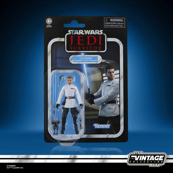 ( Pre Order ) Star Wars The Vintage Collection Cal Kestis (Imperial Officer Disguise), Star Wars Jedi: Survivor 3.75 Inch Action Figure