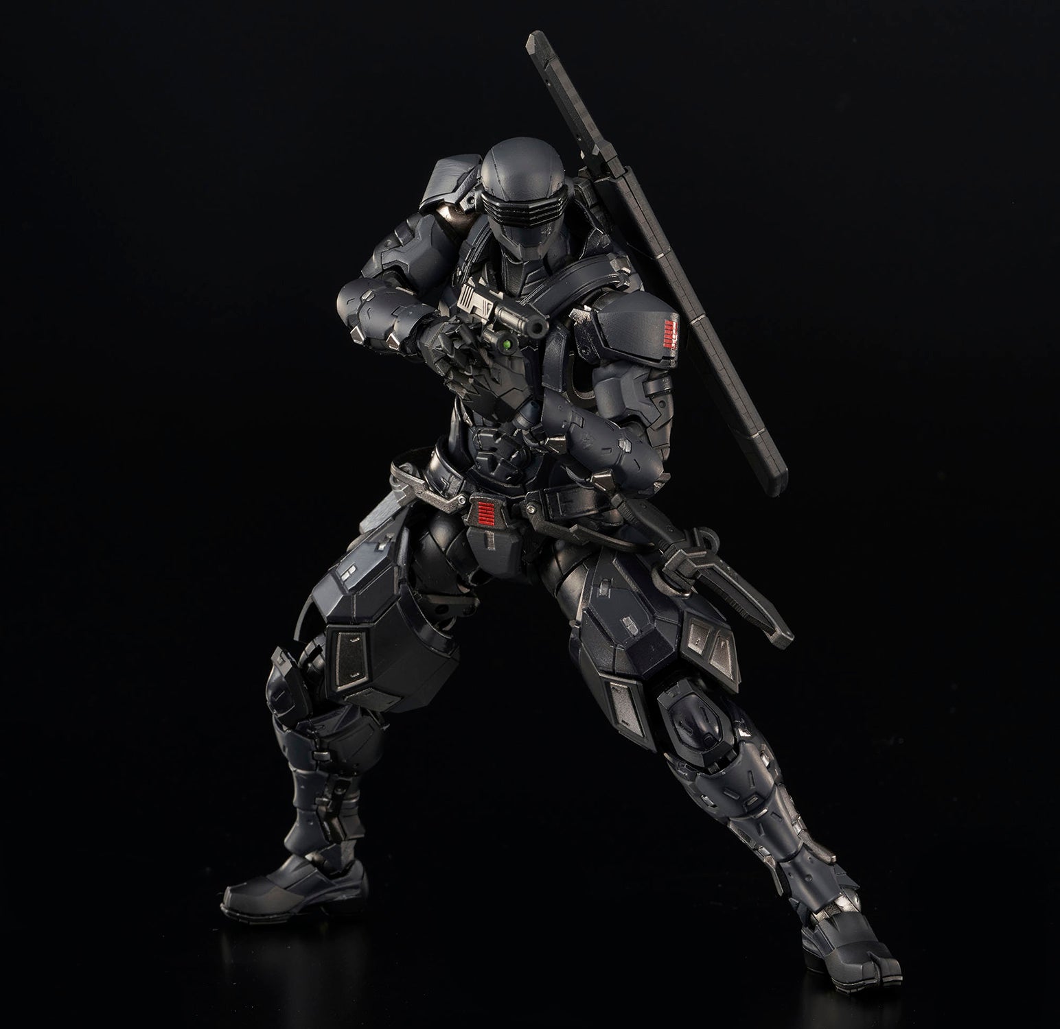 IN STOCK! Joe Hito Kara Kuri Snake Eyes Action Figure (Light