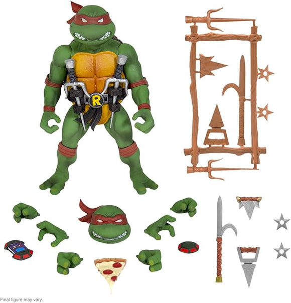 IN STOCK! SUPER7 Ultimates TMNT version 2 Raphael ( loose figure )
