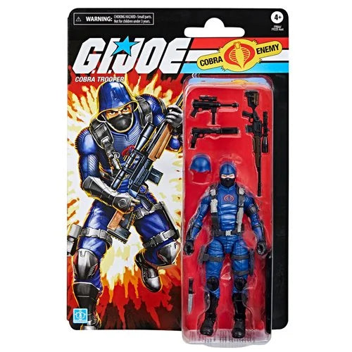 IN STOCK! G.I. Joe Classified Series Retro Cobra Trooper 6 inch Action Figure