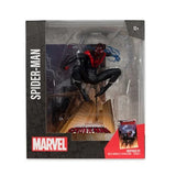 ( Pre Order ) McFarlane Marvel Wave 2 Spider-Man Miles Morales: Spider-Man #1 1:10 Scale Posed Figure with Scene