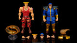 ( Pre Order ) Jada Toys Street Fighter II Guile vs M. Bison 2-Pack