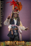 ( Pre Order ) Hot Toys Pirates of the Caribbean: Dead Man's Chest DX48 Pelegostos Chief Jack Sparrow 1/6th Scale Collectible Figure