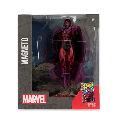 IN STOCK! McFarlane Marvel Wave 2 Magneto X-Men #1 1:10 Scale Posed Figure with Scene