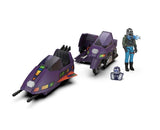 ( Pre Order ) M.A.S.K. Stealth Submarine Cycle (SSC) Vehicle with Sly Rax Action Figure