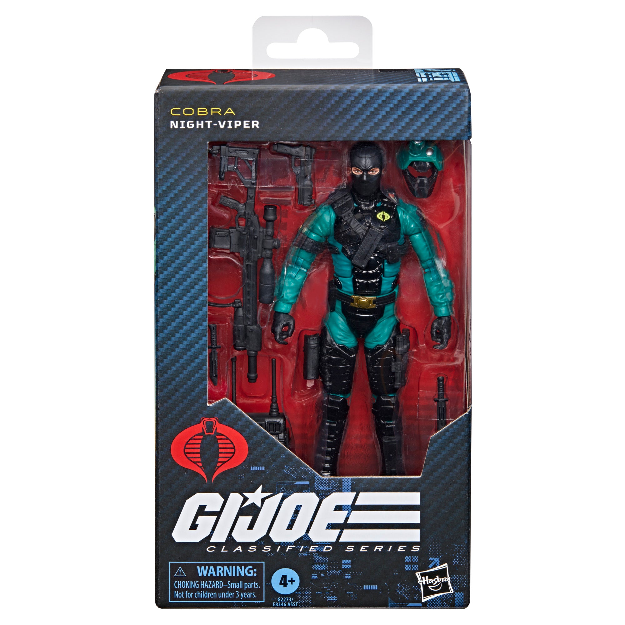 Pre Order ) G.I. Joe Classified Series #187, Night-Viper 6 inch