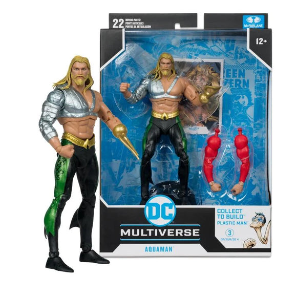 ( Pre Order ) McFarlane DC Multiverse JLA Aquaman 7 inch Action Figure