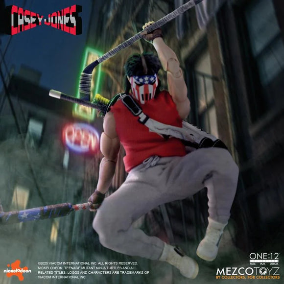 ( Pre Order ) Mezco One:12 Collective TMNT Casey Jones Action Figure