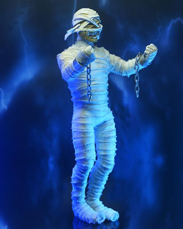 IN STOCK! NECA Iron Maiden Mummy Eddie Clothed Action Figure