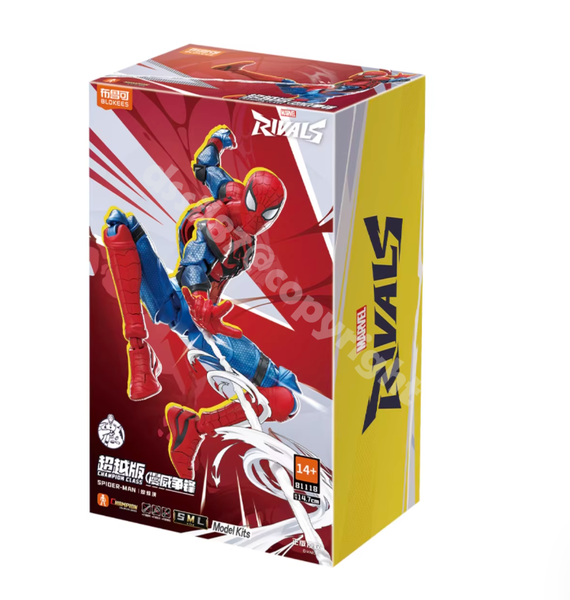 Pre Order ) Marvel Rivals Spider-Man Champion Class CC06 Blokees