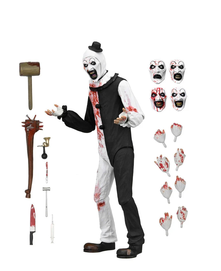 Pre Order ) NECA Terrifier 2 Ultimate Art the Clown (Blood