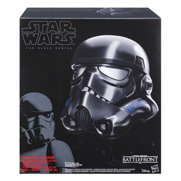 ( Pre Order ) Star Wars The Black Series Shadow Trooper GameStop Exclusive Star Wars: Battlefront Electronic Voice Changer Premium Roleplay Helmet
