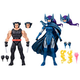 IN STOCK! Marvel Legends Series Wolverine and Psylocke 6 inch Action Figures
