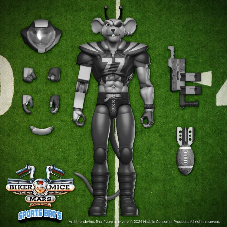 IN STOCK! Biker Mice from Mars Sports Bros Touchdown Modo (Black