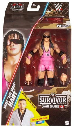 ( Pre Order ) WWE Survivor Series Elite 2025 Bret Hart Aciton figure ( Nick Aldis BAF )