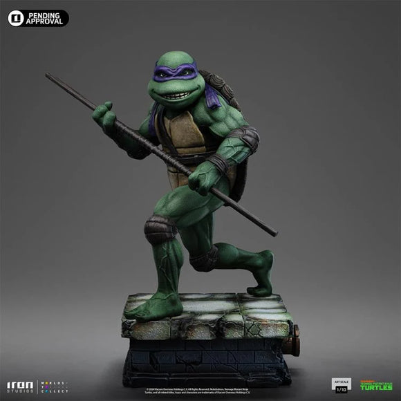 ( Pre Order ) Teenage Mutant Ninja Turtles (1990) Donatello 1/10 Art Scale Limited Edition Statue