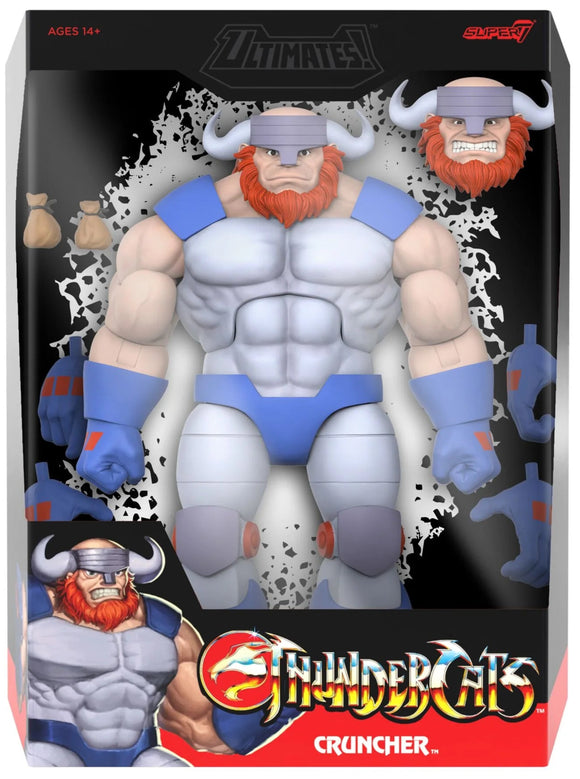 ( Pre Order ) Super 7 Ultimates Thundercats Wave 12 Cruncher 7 inch Action Figure