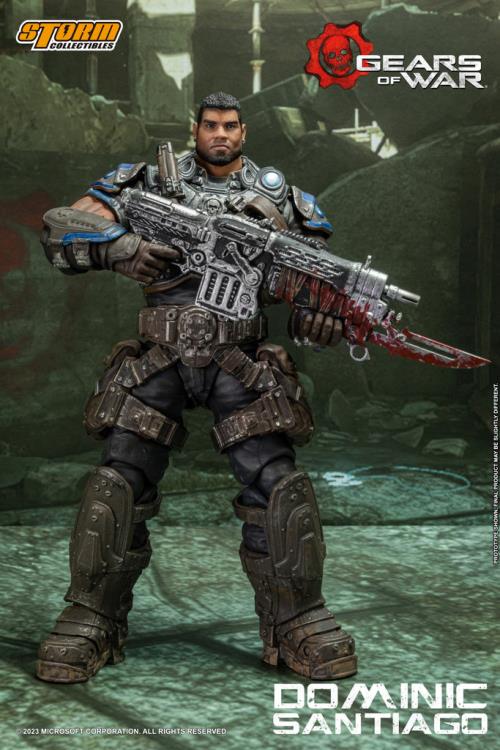 ( Pre Order ) Storm Collectibles Gears of War Dominic Santiago 1/12 Scale Exclusive Figure