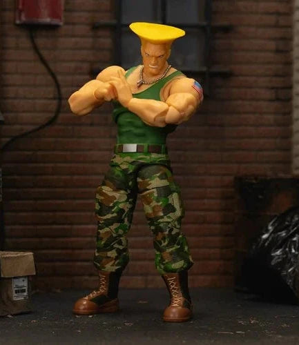 ( Pre Order ) Ultra Street Fighter II Guile 6-Inch Scale Action Figure