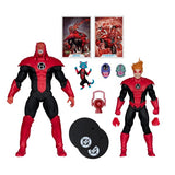 ( Pre Order ) McFarlane DC Multiverse Red Lantern Corps Atrocitus & Red Lanterns 2-Pack