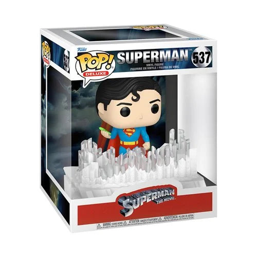 IN STOCK! Superman 1978 Superman Fortress of Solitude Deluxe Funko Pop Vinyl Figure