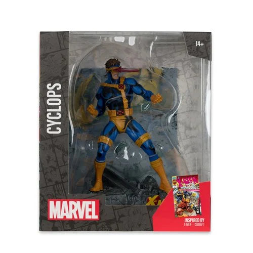 IN STOCK! McFarlane Marvel Cyclops X-Men #1 1:10 Scale Posed Figure