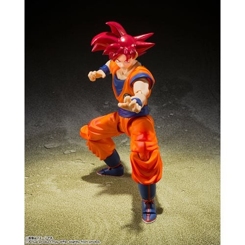 Dragon Ball Super Super Saiyan God Son Goku Saiyan God of Virtue S.H.Figuarts