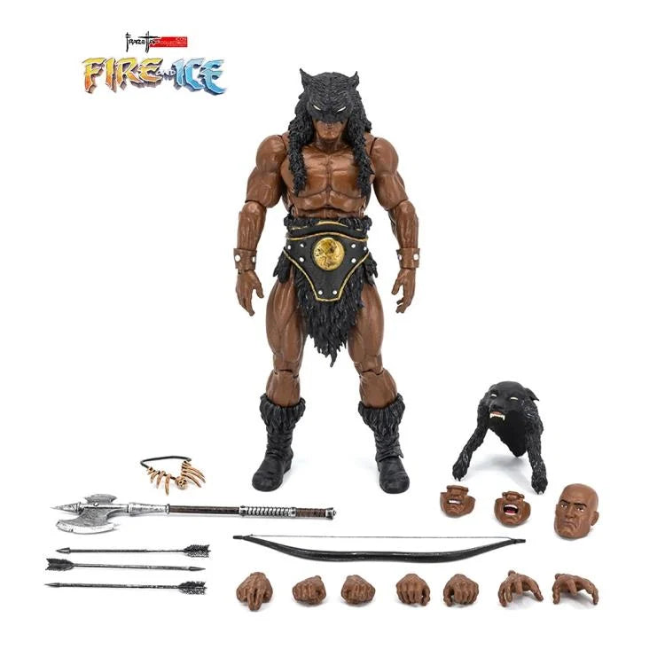 ( Pre Order ) Frazetta Girls Fire and Ice ICON Collectibles Dark Wolf ...
