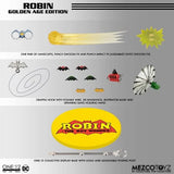 ( Pre Order ) Mezco One:12 Collective Robin: Golden Age Edition Action Figure