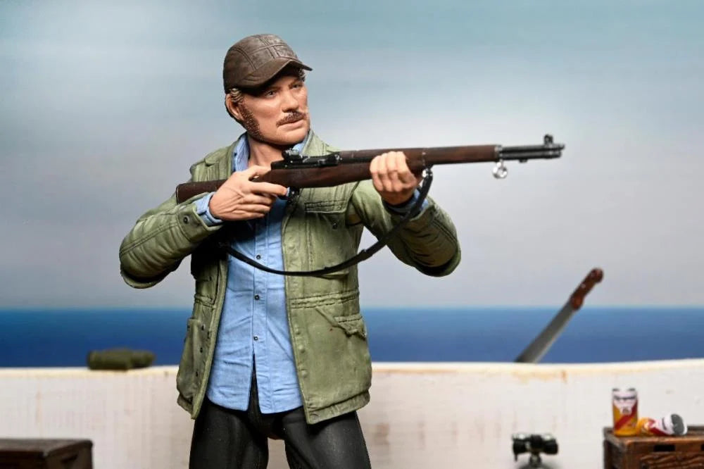 Pre Order ) NECA Jaws 50th Anniversary Ultimate Sam Quint