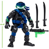 ( Pre Order ) Teenage Mutant Ninja Turtles x G.I. Joe Leonardo x Snake Eyes Action Figure